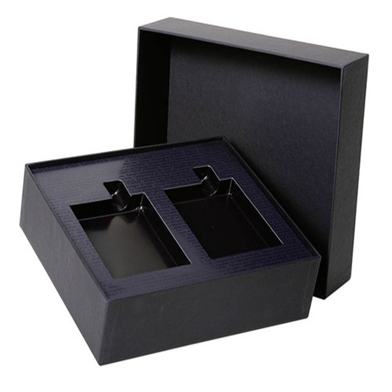 Cosmetic Gift Set Packaging Box with Cardboard Insert Custom Design Gift Box