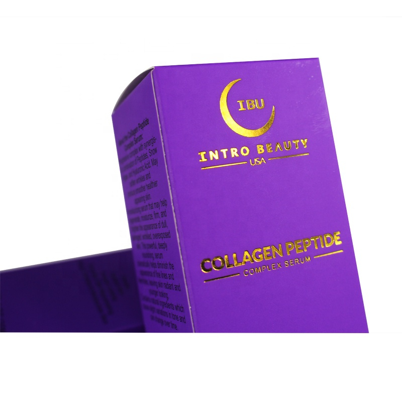 Customized Full Color Printing Art Paper Cosmetic Soap Packaging Box Mascara Box